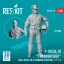 ResKit F-105 (D,F,G) Thunderchief male pilot (in a standing position - type 1) (1 pcs) (3D Printed)