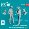 ResKit F-105 (F, G) Thunderchief male pilots (in a standing position - type 1) (2 pcs) (3D Printed)