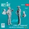 ResKit F-105 (F, G) Thunderchief male pilots (in a standing position - type 2) (2 pcs) (3D Printed)
