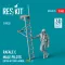 ResKit Rafale C male pilot with access ladder (type 1) (1 pcs) (3D Printed)