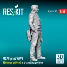 ResKit USAF pilot WW2 (Summer uniform) in a standing position (3D Printed)