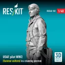ResKit USAF pilot WW2 (Summer uniform) in a standing position (3D Printed)