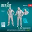 ResKit A-10? Thunderbolt II pilot and airman (in a standing position - scene 1) (2 pcs) (3D Printed)