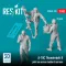 ResKit A-10C Thunderbolt II pilot on access ladder & airmen (3 pcs) (3D Printed)