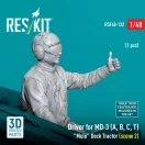 ResKit Driver for MD-3 (A, B, C, T) Mule Deck Tractor (scene 2) (1 pcs) (3D Printed)