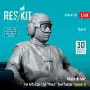 ResKit Male driver for A/S-32A-31A Mule Tow Tractor (scene 1) (1 pcs) (3D Printed)