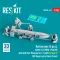 ResKit Red jerseys (4 pcs), AERO 21A (MHU-191A/M) with AIM-54C Phoenix for F-14B/D (scene 2) (US Navy Carrier Deck Crew) (3D Printed)