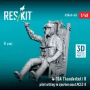 ResKit A-10A Thunderbolt II pilot sitting in ejection seat ACES II (1 pcs) (3D Printed)