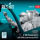 ResKit A-10A Thunderbolt II pilot sitting in ejection seat ACES II (1 pcs) (3D Printed)