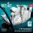 ResKit A-10C Thunderbolt II pilot sitting in ejection seat ACES II (1 pcs) (3D Printed)