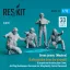 ResKit Green jersey (Modern) (Left position from the aircraft) (Catapult and Arresting Gear Crews, Air Wing Maintenance Personnel, Air Wing Quality Control Personnel) (4 pcs) (3D Printed)
