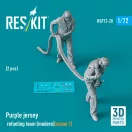 ResKit Purple jersey refueling team (modern) (scene 1) (2 pcs) (3D Printed)