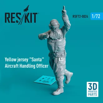   ResKit Yellow jersey Santa Aircraft Handling Officer (1 pcs) (3D Printed)