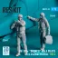 ResKit OV-10D+ Bronco male pilots (in a standing position - type 2) (2 pcs) (3D Printed)