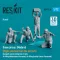 ResKit Green jersey (Modern) (Right position from the aircraft) Catapult and Arresting Gear Crews, Air Wing Maintenance Personnel, Air Wing Quality Control Personnel (4 pcs) (3D Printed)