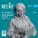 ResKit A-7 Corsair II Greece male pilot (in a standing position - type 3) (1 pcs) (3D Printed)