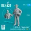 ResKit F-105 (D,F,G) Thunderchief male pilot (in a standing position - type 1) (1 pcs) (3D Printed)