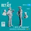 ResKit F-105 (F, G) Thunderchief male pilots (in a standing position - type 2 ) (2 pcs) (3D Printed)