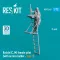 ResKit Rafale (C, M) female pilot (with access ladder - type 1) (1 pcs) (3D Printed)