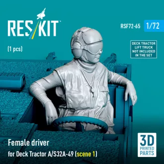   ResKit Female driver for Deck Tractor A/S32A-49 (scene 1) (1 pcs) (3D Printed)