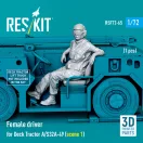 ResKit Female driver for Deck Tractor A/S32A-49 (scene 1) (1 pcs) (3D Printed)