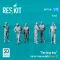 ResKit One busy day carrier crew on deck (scene 1) (6 pcs) (3D Printed)