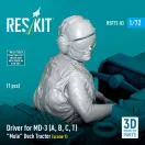 ResKit Driver for MD-3 (A, B, C, T) Mule Deck Tractor (scene 1) (1 pcs) (3D Printed)