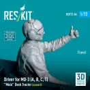 ResKit Driver for MD-3 (A, B, C, T) Mule Deck Tractor (scene 2) (1 pcs) (3D Printed)
