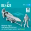 ResKit Red jersey (2 pcs) AERO 21A (MHU-191A/M) (1 pcs) with AIM-54A Phoenix (1 pcs) for F-14A,B (scene 1) (3D Printed)