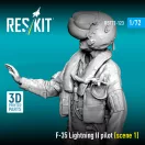 ResKit F-35 Lightning II pilot (scene 1) (3D Printed)