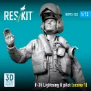 ResKit F-35 Lightning II pilot (scene 1) (3D Printed)