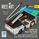 ResKit A/S32A-31A Mule Tow Tractor (short version) (AV-8B, F-14B/D, F/A-18C/D/E/F/G, C-2, E-2?, EA-6B, S-3B, AH-1, UH-1, UH-60, CH-47, CH-53, SH-3) (3D Printed model kit)