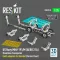 ResKit US NAVY MHU-191/M (AERO 21A) Munitions Transporter (with adapters for bombs) (Carrier Fleet) (3D Printed model kit)