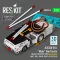 ResKit A/S32A-31A Mule Tow Tractor AS47A-1 GTE (GTCP-100) (long version) (AH-1, UH-1, UH-60, CH-47, CH-53, SH-3) (3D Printed model kit)