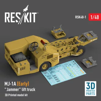   ResKit MJ-1A (Early) Jammer lift truck (3D Printed model kit)