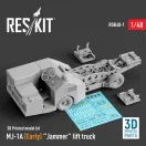 ResKit MJ-1A (Early) Jammer lift truck (3D Printed model kit)