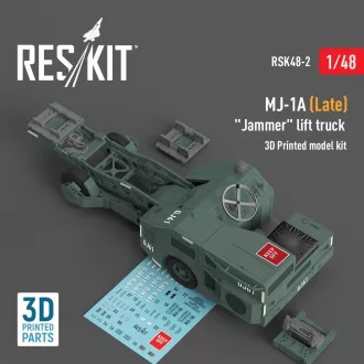 ResKit MJ-1A (Late) Jammer lift truck (3D Printed model kit)