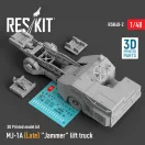 ResKit MJ-1A (Late) Jammer lift truck (3D Printed model kit)