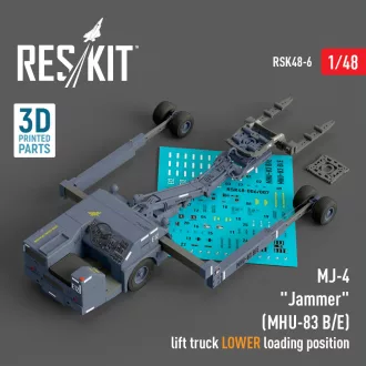   ResKit MJ-4 Jammer (MHU-83 B/E) Early lift truck LOWER loading position (3D Printed model kit)