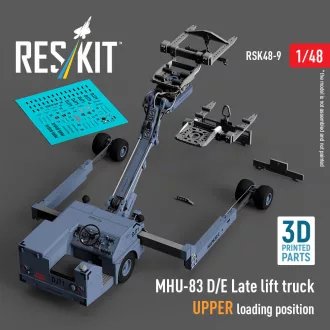  ResKit MHU-83 D/E Late lift truck UPPER loading position (3D Printed model kit)