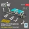 ResKit US NAVY MHU-191/M (AERO 21A) Munitions Transporter (with adapters for bombs) (Carrier Fleet) (3D Printed model kit)