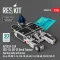 ResKit A/S32A-32A (SD-1D, SD-2) Deck Tractor Spotting dolly with driver (A-6, AV-8B, F-14, F/A-18, EA-6B, S-3, UH-60, CH-53, SH-3) (3D Printed model kit)