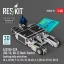 ResKit A/S32A-32A (SD-1D, SD-2) Deck Tractor Spotting dolly with driver (A-6, AV-8B, F-14, F/A-18, EA-6B, S-3, UH-60, CH-53, SH-3) (3D Printed model kit)