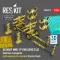 ResKit US NAVY MHU-191/M (AERO 21A) Munitions Transporter (with adapters for missiles) (Carrier Fleet) (3D Printed model kit)