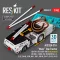 ResKit A/S32A-31A Mule Tow Tractor AS47A-1 GTE (GTCP-100) (long version) (AV-8B, F-14B/D, F/A-18C/D/E/F/G, C-2, E-2?, EA-6B, S-3B, AH-1, UH-1, UH-60, CH-47, CH-53, SH-3) (3D Printed model kit)