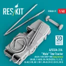 ResKit A/S32A-31A Mule Tow Tractor AS47A-1 GTE (GTCP-100) (long version) (AV-8B, F-14B/D, F/A-18C/D/E/F/G, C-2, E-2?, EA-6B, S-3B, AH-1, UH-1, UH-60, CH-47, CH-53, SH-3) (3D Printed model kit)