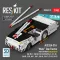 ResKit A/S32A-31A Mule Tow Tractor MSU-200 NAV (long version) (AV-8B, F-14B/D, F/A-18C/D/E/F/G, C-2, E-2?, EA-6B, S-3B, AH-1, UH-1, UH-60, CH-47, CH-53, SH-3) (3D Printed model kit)