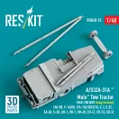 ResKit A/S32A-31A Mule Tow Tractor MSU-200 NAV (long version) (AV-8B, F-14B/D, F/A-18C/D/E/F/G, C-2, E-2?, EA-6B, S-3B, AH-1, UH-1, UH-60, CH-47, CH-53, SH-3) (3D Printed model kit)