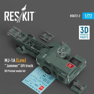 ResKit MJ-1A (Late) Jammer lift truck (3D Printed model kit)