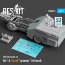 ResKit MJ-1A (Late) Jammer lift truck (3D Printed model kit)